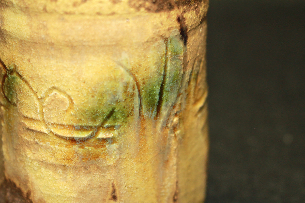 26291	各務周海	    黄瀬戸湯呑　 KAGAMI　Syukai