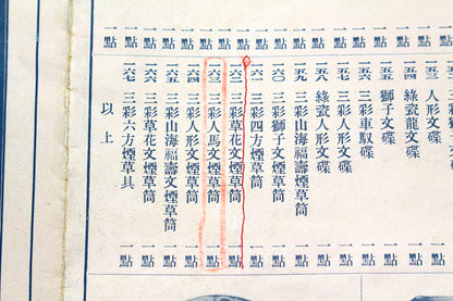 26361	河井寛次郎	三彩車馭文（しゃぎょもん）煙草筒（大正11年製　鐘渓寛　出品作）　KAWAI  Kanjiro