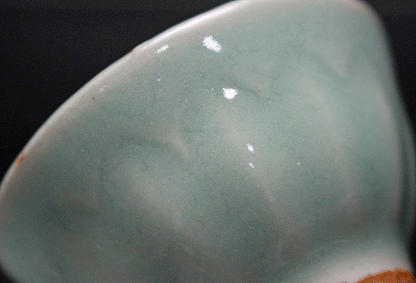 26385	河井寛次郎	青磁盃（鐘渓窯・敏孝識）　  KAWAI　Kanjiro