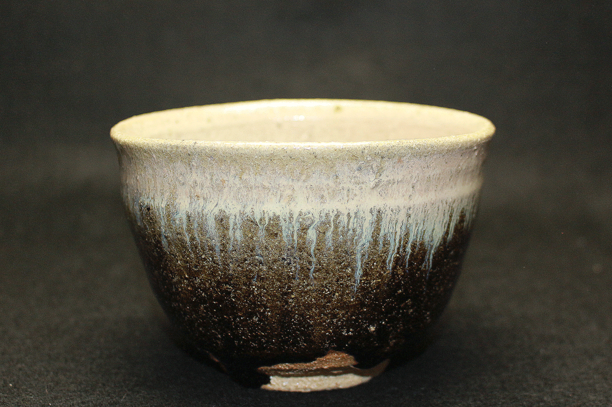 26386 Nishioka Koju Korean Karatsu Tea Bowl