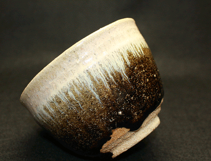 26386 Nishioka Koju Korean Karatsu Tea Bowl