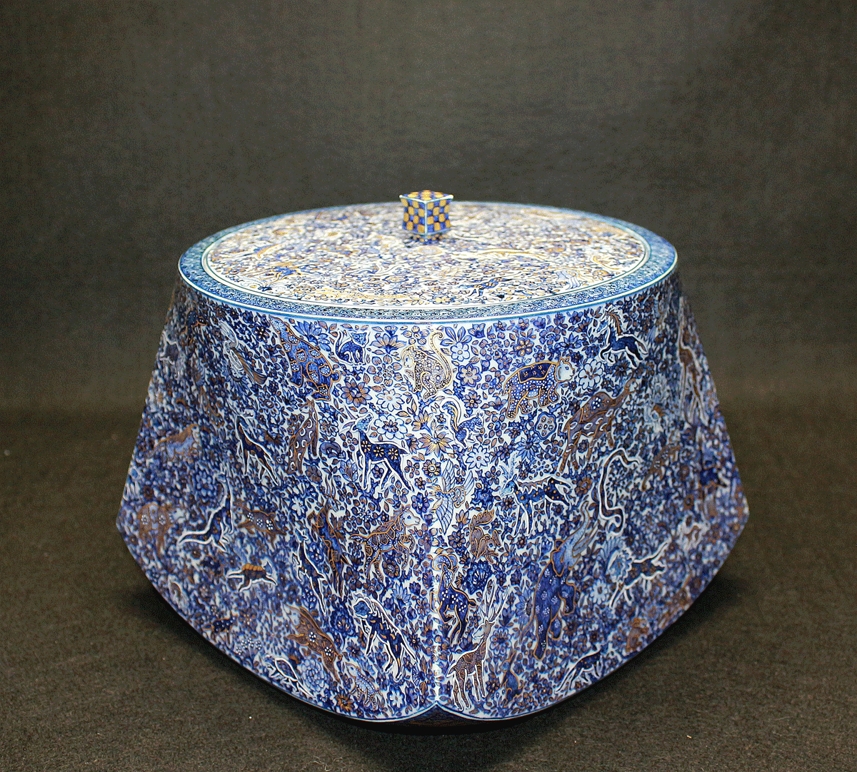 26410	葉山有樹	   森羅万象図水指（個展出品同手作）  HAYAMA　Yuki