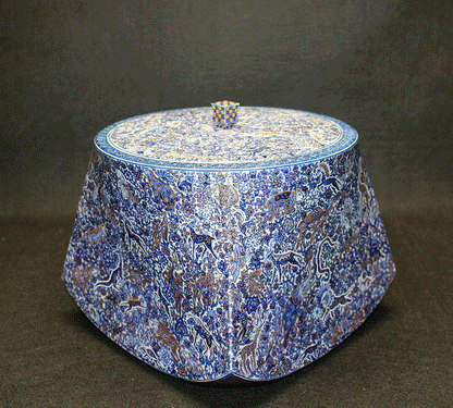 26410	葉山有樹	   森羅万象図水指（個展出品同手作）  HAYAMA　Yuki