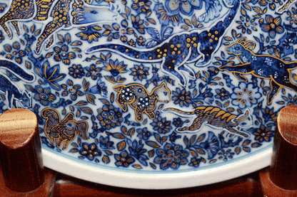 26410	葉山有樹	   森羅万象図水指（個展出品同手作）  HAYAMA　Yuki