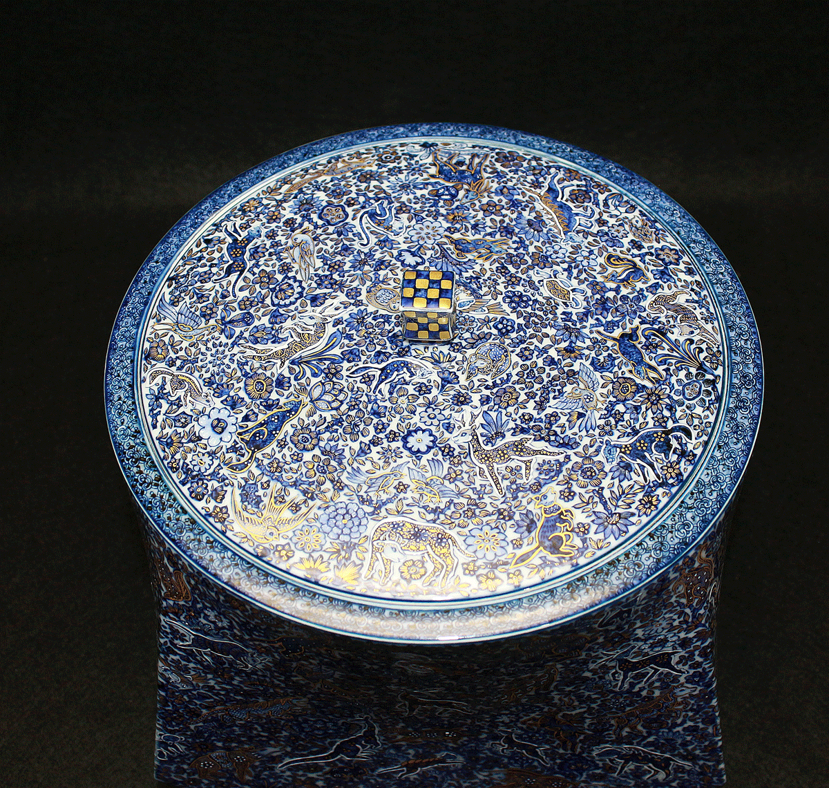 26410	葉山有樹	   森羅万象図水指（個展出品同手作）  HAYAMA　Yuki