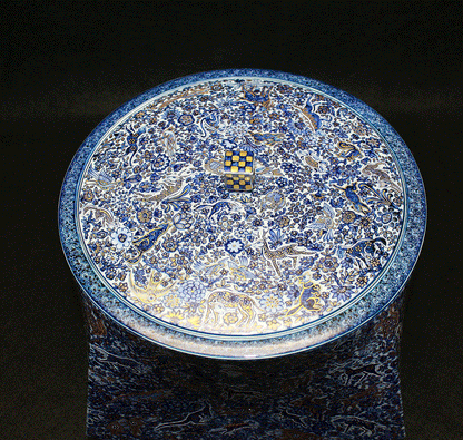 26410	葉山有樹	   森羅万象図水指（個展出品同手作）  HAYAMA　Yuki