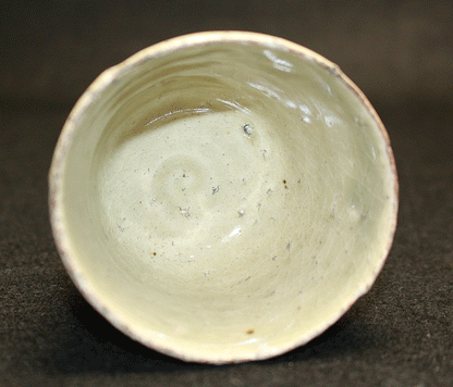 26413	中川自然坊	粉引唐津ぐい呑    NAKAGAWA Jinenbo