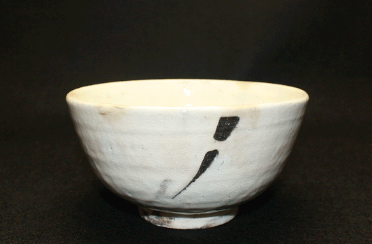 26437	中里重利	   唐津粉引茶碗　NAKAZATO　Shigetoshi