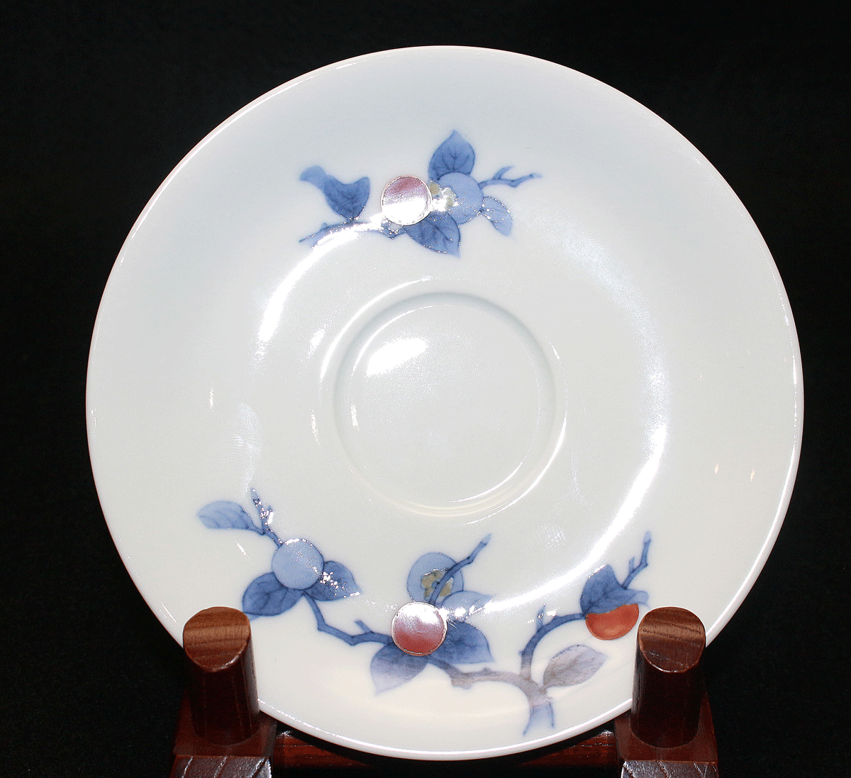 26440	１４代酒井田柿右衛門	　染錦柿文珈琲碗②　　SAKAIDA Kakiemon