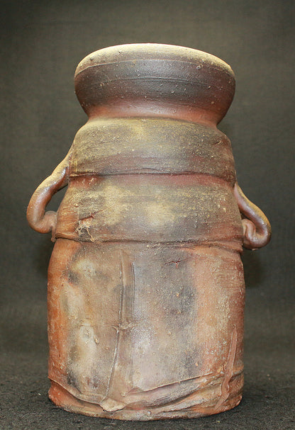 25817 Bizen flower vase, Kinshige Touyo, Living National Treasure