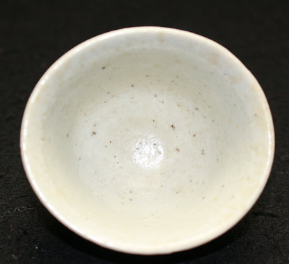 25148 UCHIDA Koichi (Kuchiki-style white porcelain sake cup) 