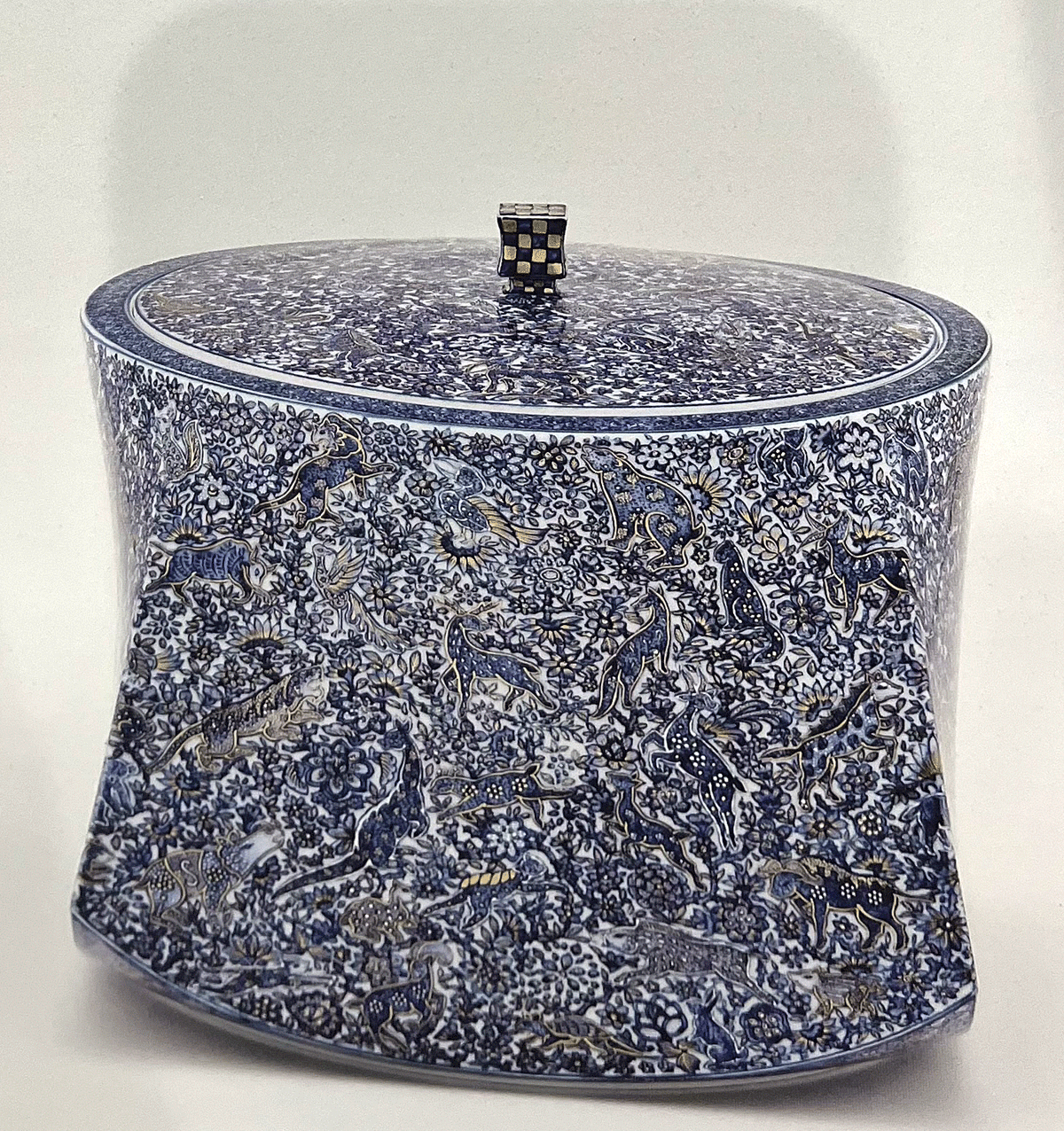 26410	葉山有樹	   森羅万象図水指（個展出品同手作）  HAYAMA　Yuki