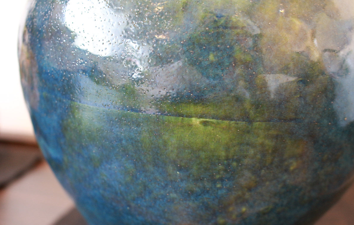 25944	北大路魯山人	 於里扁ツボ花入（図録掲載品）  KITAOJI  Rosanjin