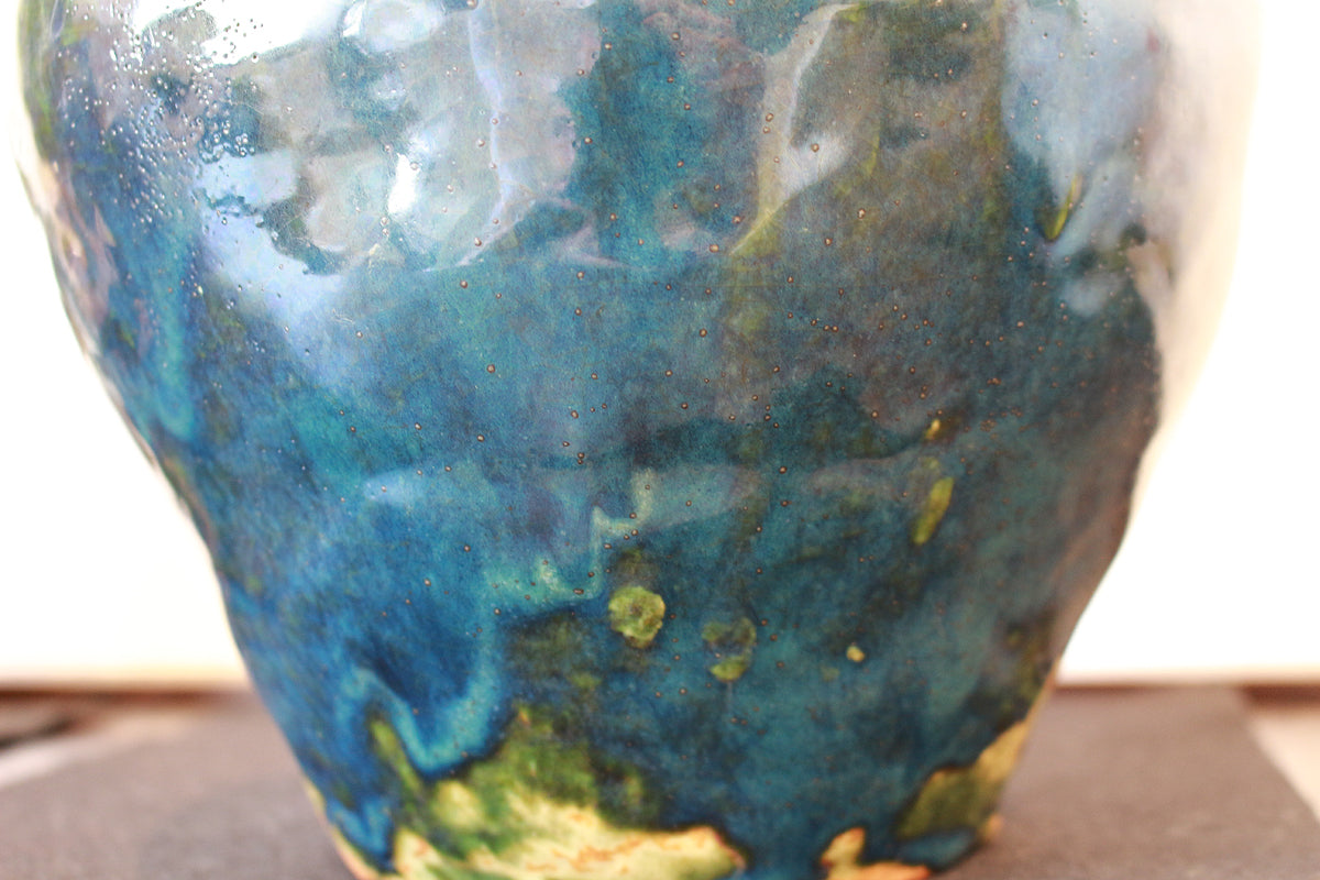 25944	北大路魯山人	 於里扁ツボ花入（図録掲載品）  KITAOJI  Rosanjin