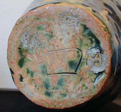 25944	北大路魯山人	 於里扁ツボ花入（図録掲載品）  KITAOJI  Rosanjin