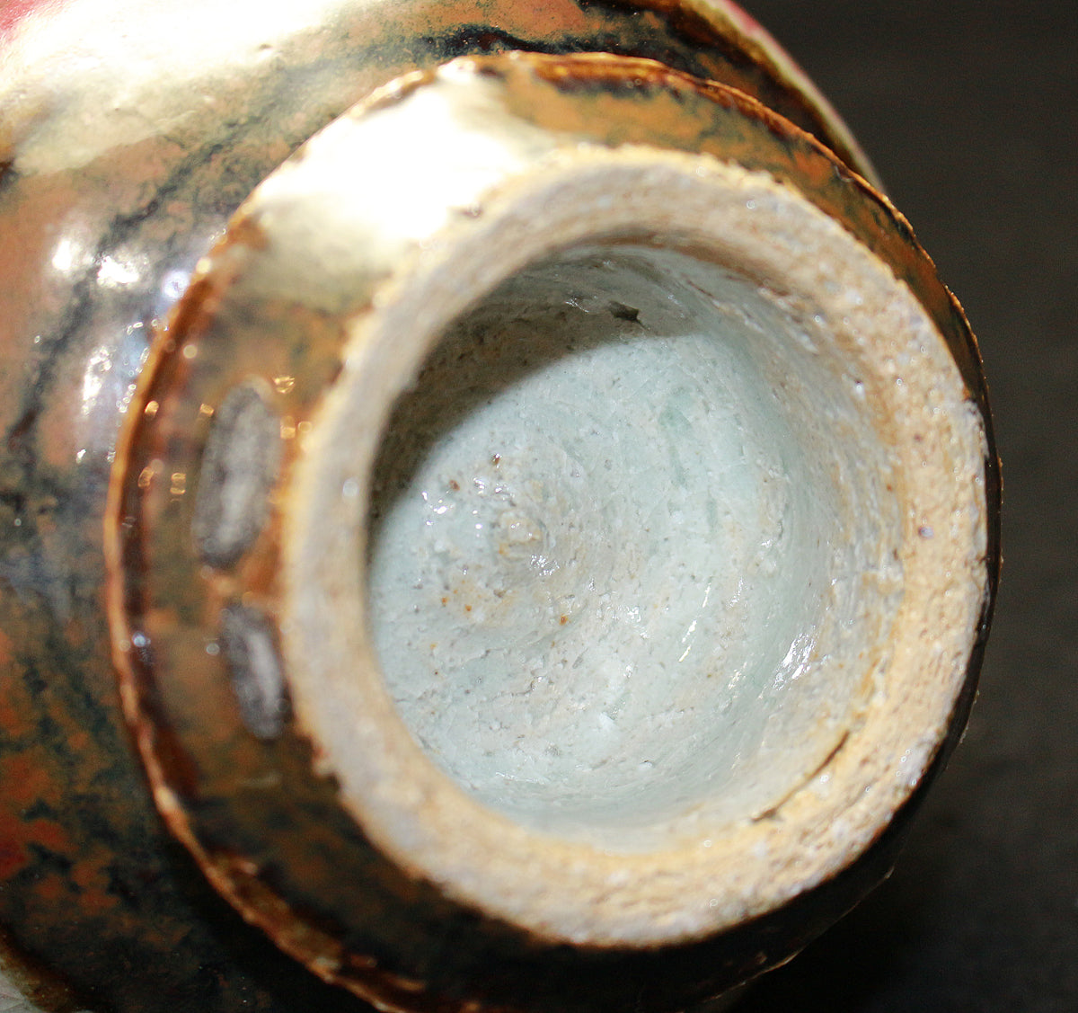 26036	河井寛次郎	辰砂碗　KAWAI　Kanjiro