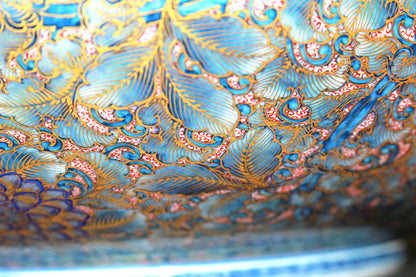 26037	葉山有樹	  金彩美瑠菊花文壷　HAYAMA　Yuki