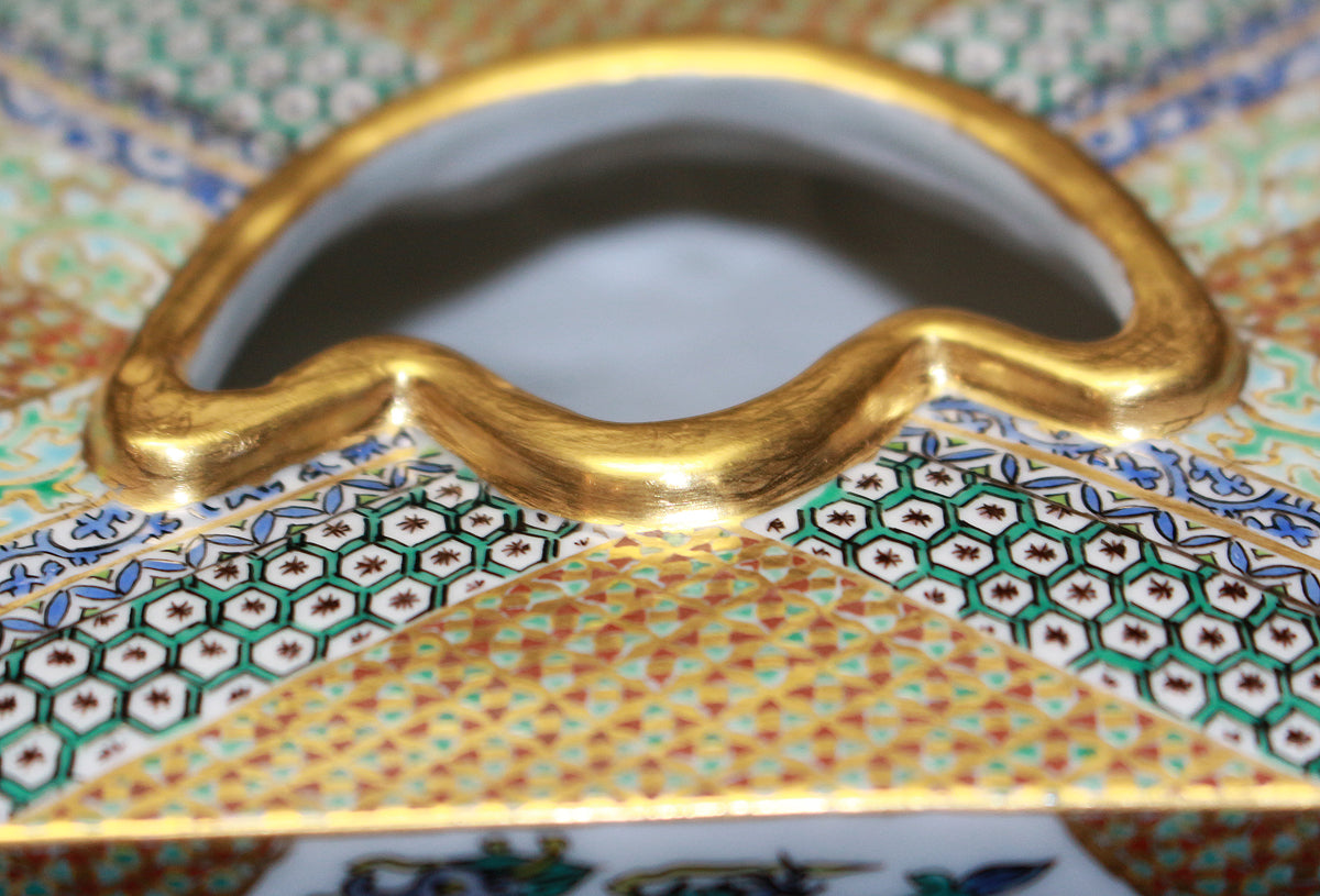 26039	田村敬星	  毛筆細字百人一首兜香爐   TAMURA　Keisei