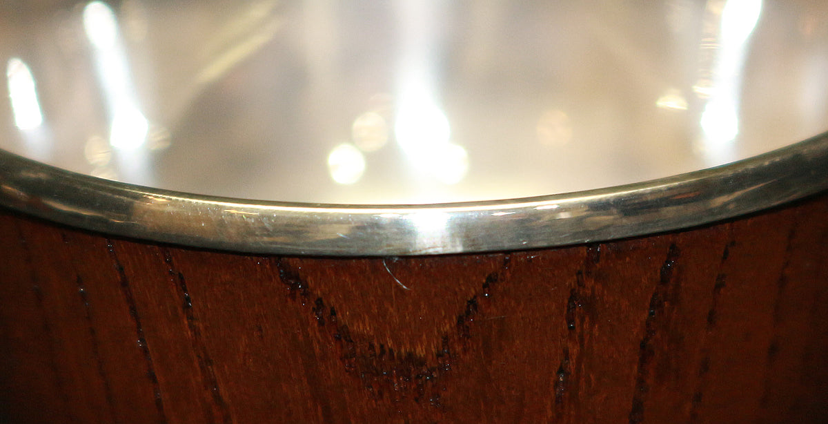 26043	人間国宝　川北良造	神代欅銀盃５客　KAWAKITA Ryozo