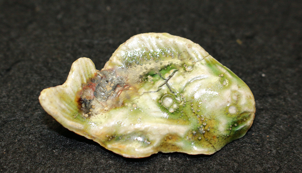 26050   北大路魯山人	魚形箸枕  弐（黒田識） KITAOJI   Rosanjin