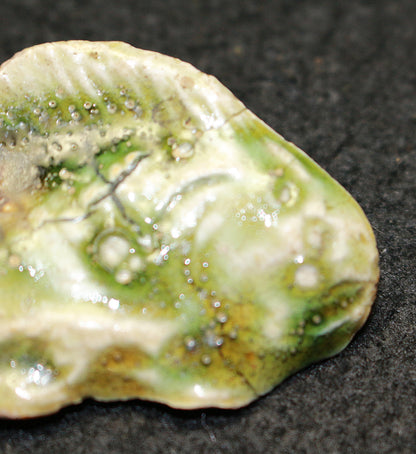 26050   北大路魯山人	魚形箸枕  弐（黒田識） KITAOJI   Rosanjin