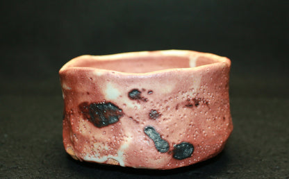 26046	加藤唐九郎	あけほの志野茶碗「有楽」（東美鑑定書付属・1984年・図録掲載品・個展出品作） KATO Tokuro