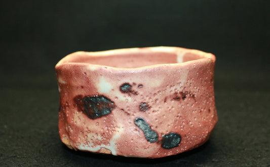 26046	加藤唐九郎	あけほの志野茶碗「有楽」（東美鑑定書付属・1984年・図録掲載品・個展出品作） KATO Tokuro