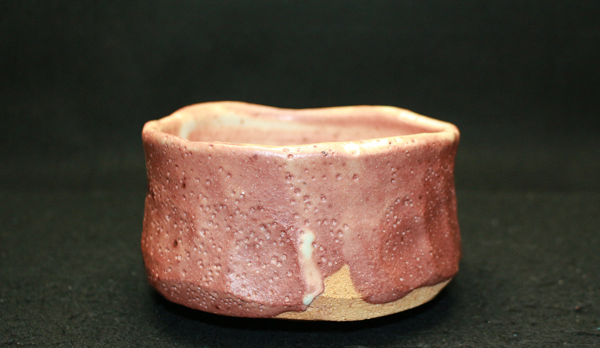 灰外達夫　人間国宝　珪藻土　楽茶碗 0201 人間国宝 灰外達夫 珪藻土楽茶碗