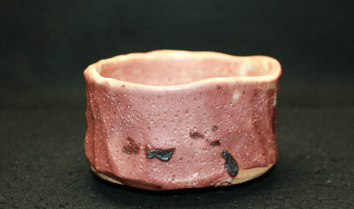 26046	加藤唐九郎	あけほの志野茶碗「有楽」（東美鑑定書付属・1984年・図録掲載品・個展出品作） KATO Tokuro