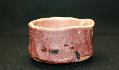 26046	加藤唐九郎	あけほの志野茶碗「有楽」（東美鑑定書付属・1984年・図録掲載品・個展出品作） KATO Tokuro