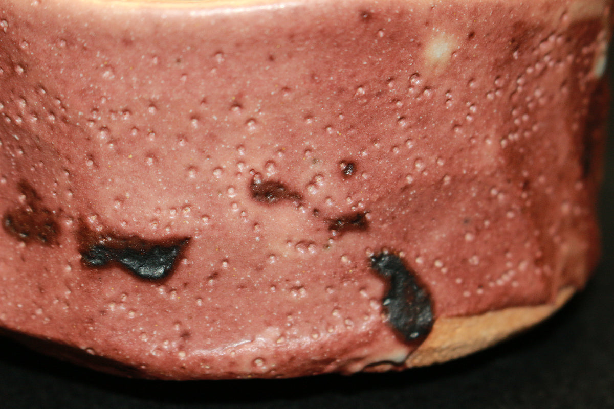 26046	加藤唐九郎	あけほの志野茶碗「有楽」（東美鑑定書付属・1984年・図録掲載品・個展出品作） KATO Tokuro