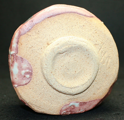 26046	加藤唐九郎	あけほの志野茶碗「有楽」（東美鑑定書付属・1984年・図録掲載品・個展出品作） KATO Tokuro