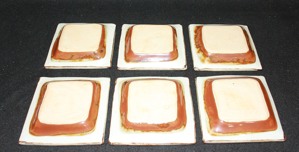 26066	河井寛次郎　草繪皿６枚　KAWAI Kanjiro