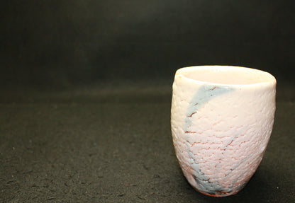 26067 Living National Treasure Kato Kozo Shino Teacup ① KATO Kozo 