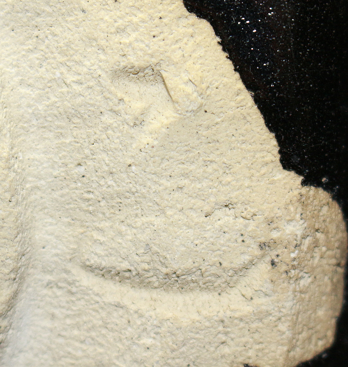 26069	人間国宝　加藤孝造　瀬戸黒茶盌（平柴谷）　KATO　Kozo