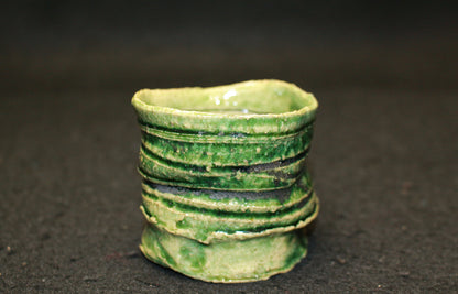 26070	鈴木五郎	　織部ぐいのみ（安藤箱）　SUZUKI　Goro