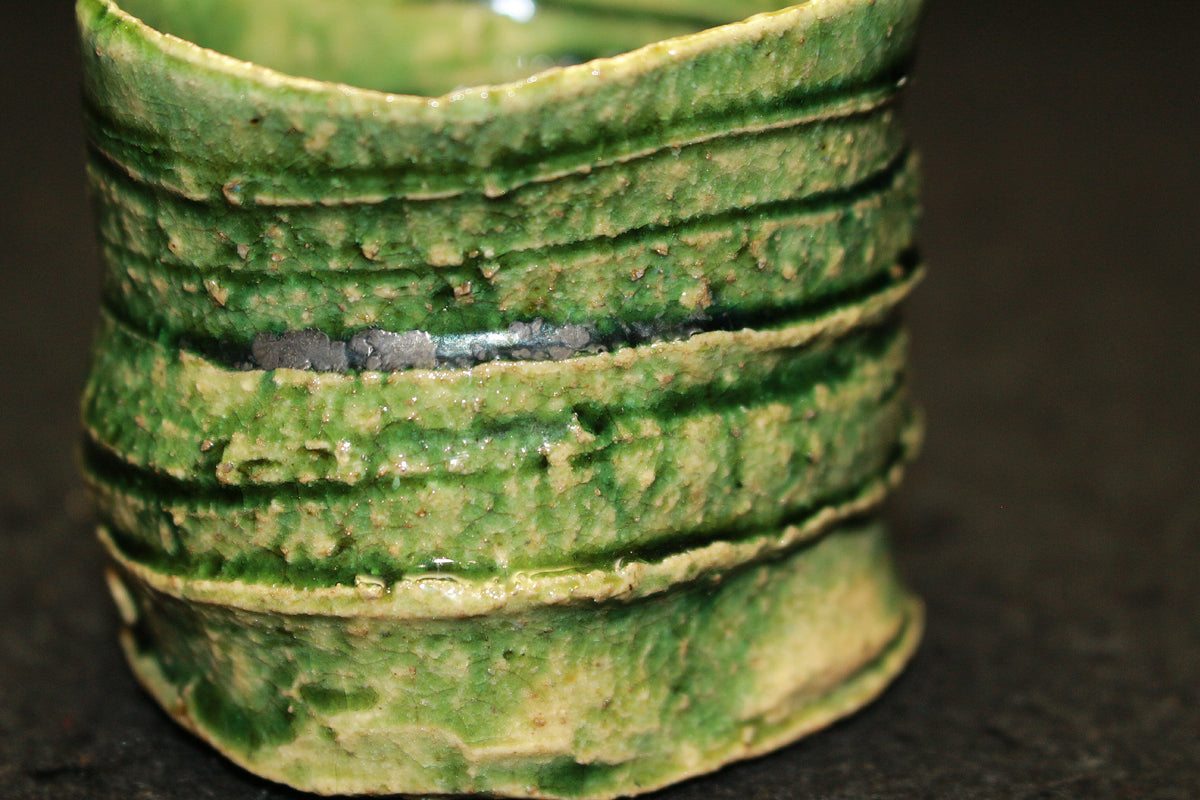 26070	鈴木五郎	　織部ぐいのみ（安藤箱）　SUZUKI　Goro