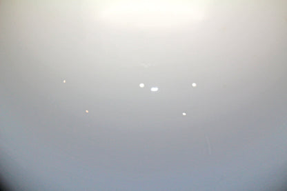 26071 Living National Treasure Inoue Manji White Porcelain Round Vase 