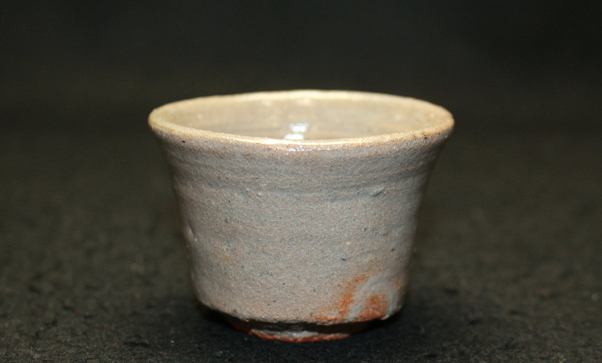 25398	西岡小十	  絵唐津ぐい呑　NISHIOKA　Koju