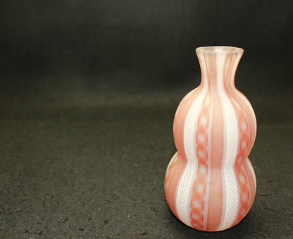 26082 Kyohei Fujita Hand-blown Venice Sake Bottle (Red) FUJITA Kyohei 