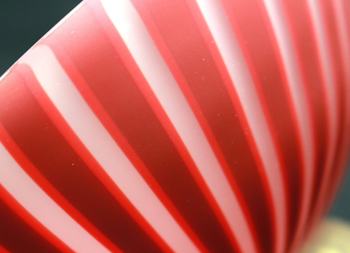 26083	藤田喬平	 手吹ヴェニス茶碗　（赤）　 FUJITA Kyohei