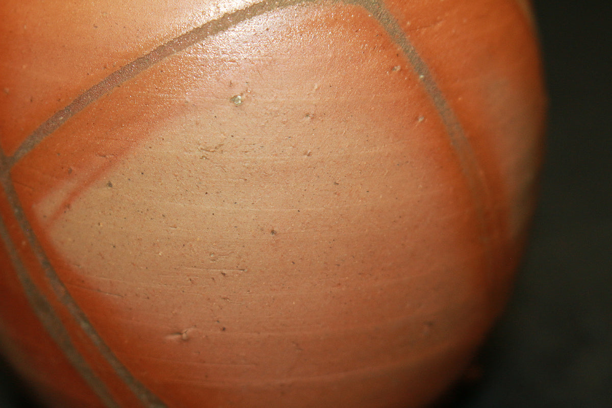 26085 人间国宝 藤原庆备前清酒瓶 藤原庆