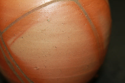 26085 人间国宝 藤原庆备前清酒瓶 藤原庆