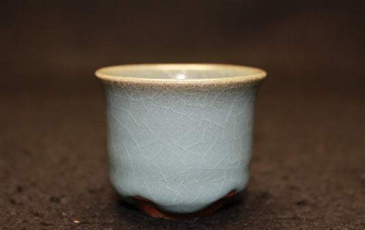 26094 　人間国宝　中島宏　ぐい呑　　NAKAJIMA　Hiroshi