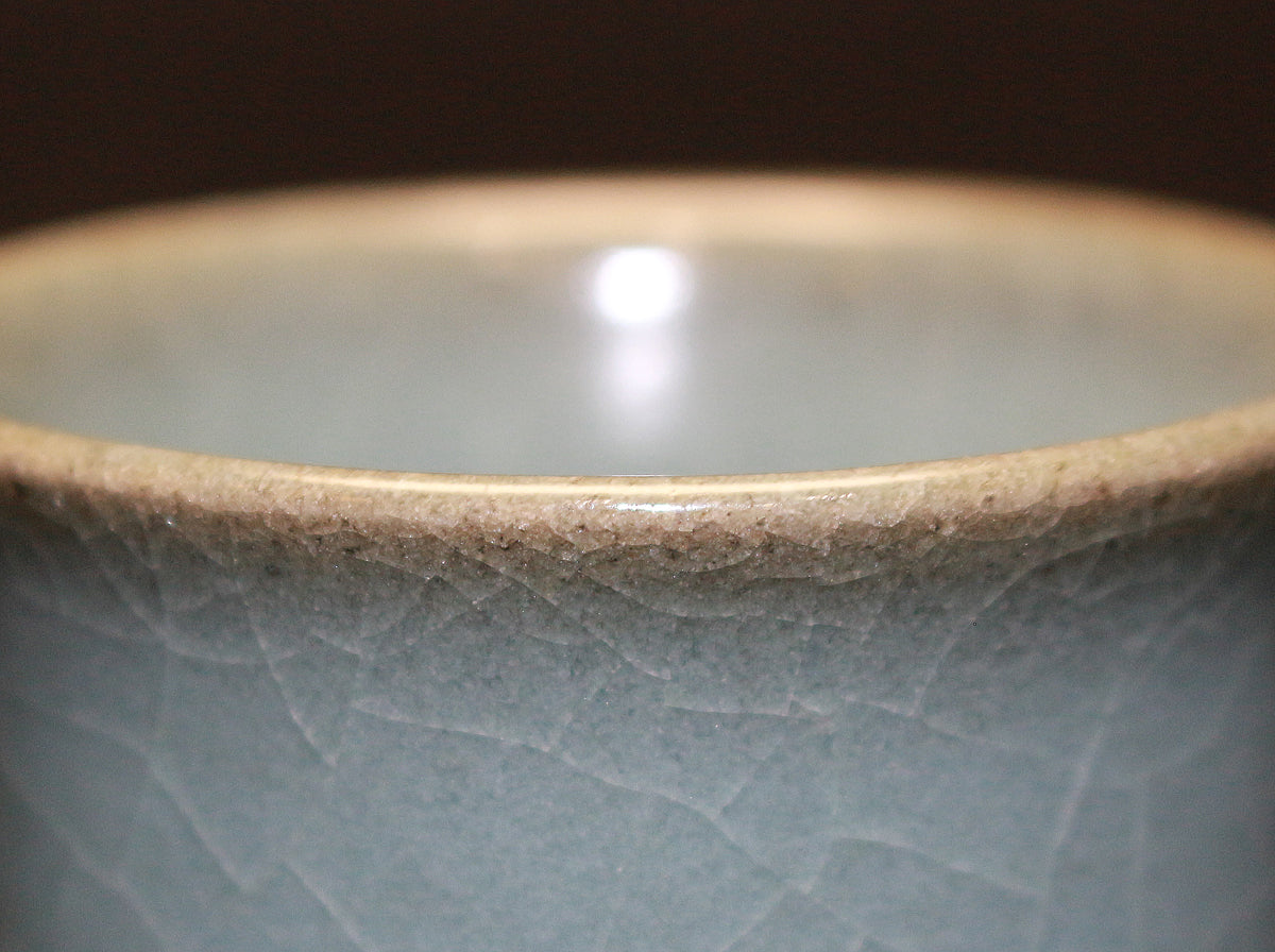 26094 　人間国宝　中島宏　ぐい呑　　NAKAJIMA　Hiroshi