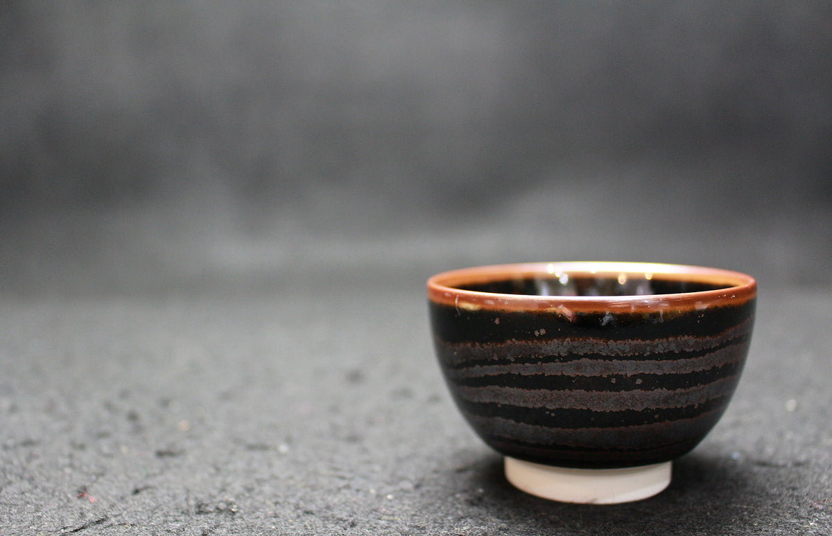 26095	青木龍山	　ぐい呑①　AOKI 　Ryuzan