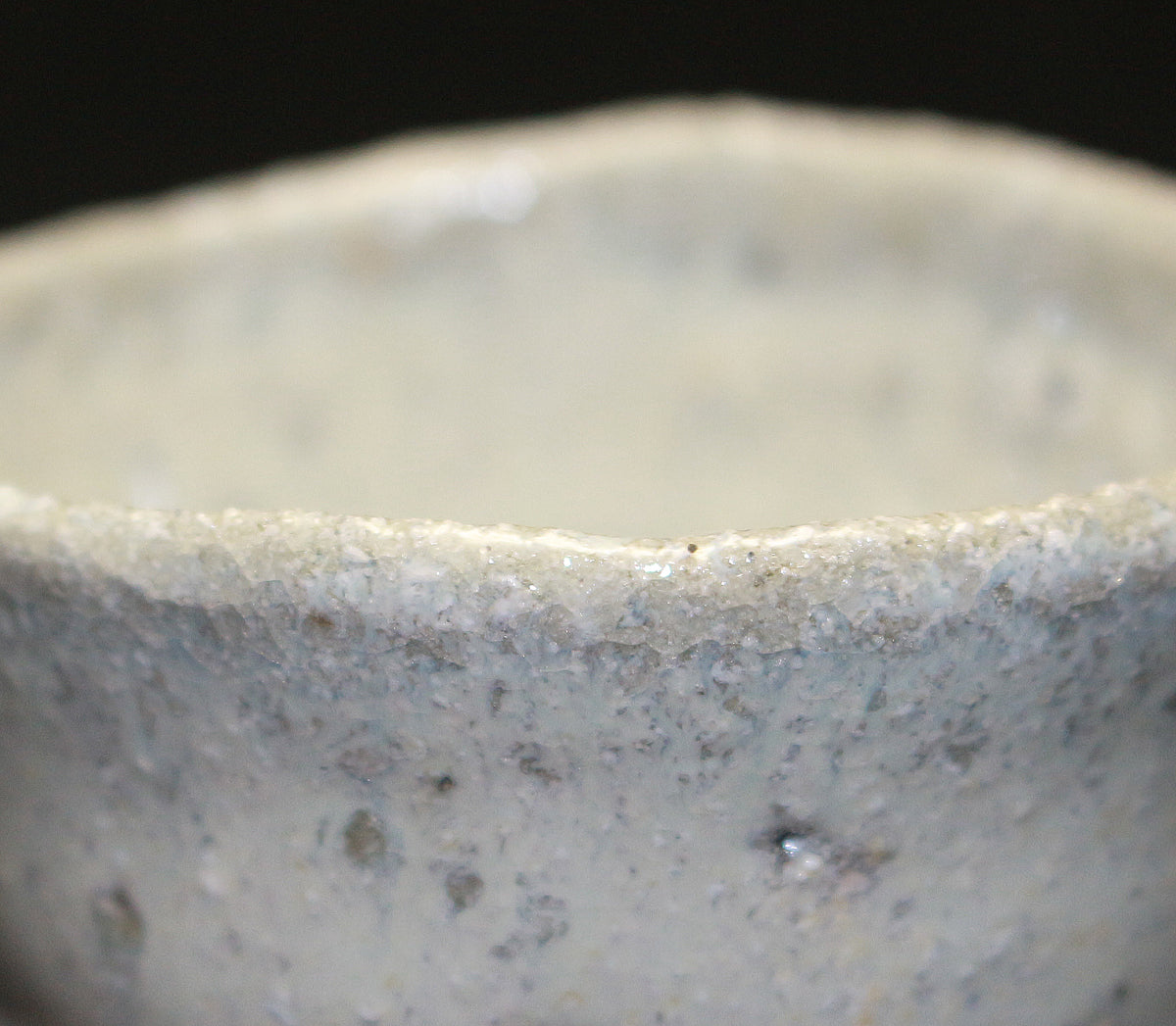 26099	中川自然坊	斑唐津ぐい呑    NAKAGAWA Jinenbo