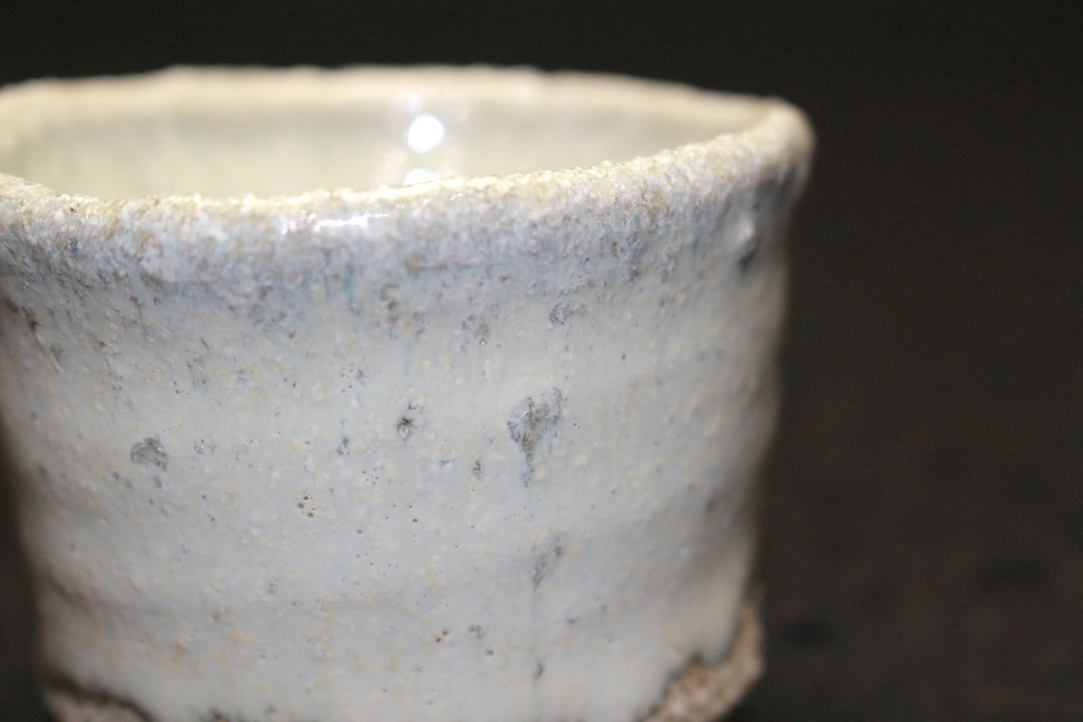 26099	中川自然坊	斑唐津ぐい呑    NAKAGAWA Jinenbo