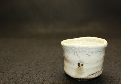 26099	中川自然坊	斑唐津ぐい呑    NAKAGAWA Jinenbo