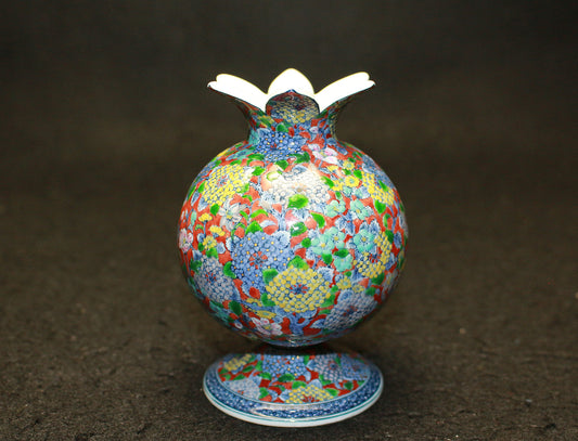 26104　葉山有樹	夕陽艶花　Small　Vase　HAYAMA　Yuki